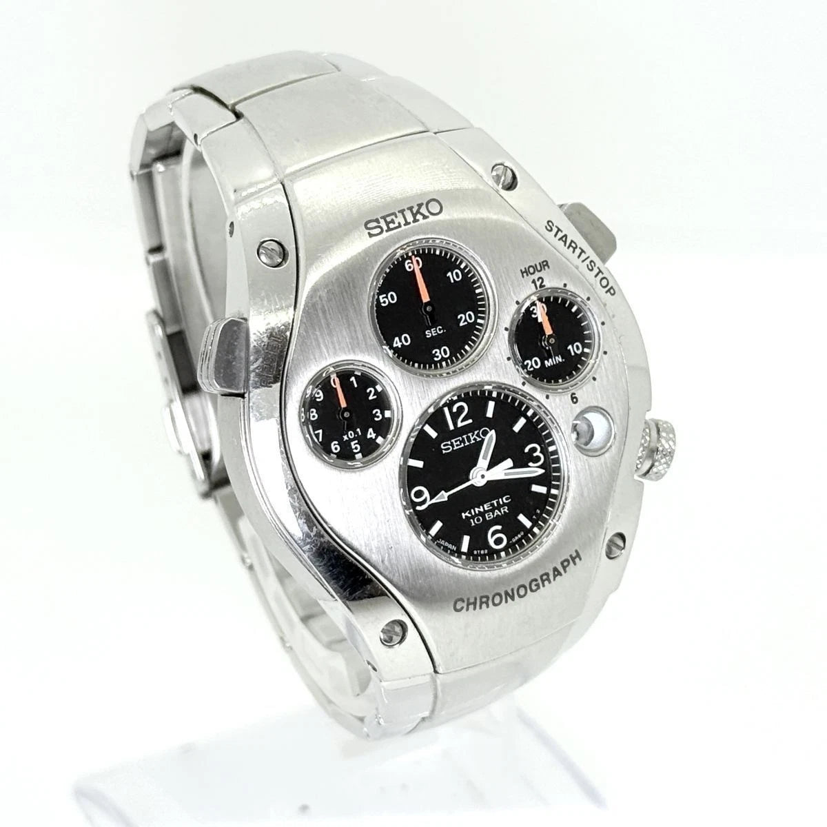 Seiko Sportura SLQ007 Kinetic Chronograph