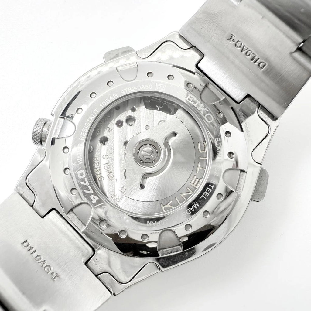 Seiko Sportura SLQ007 Kinetic Chronograph