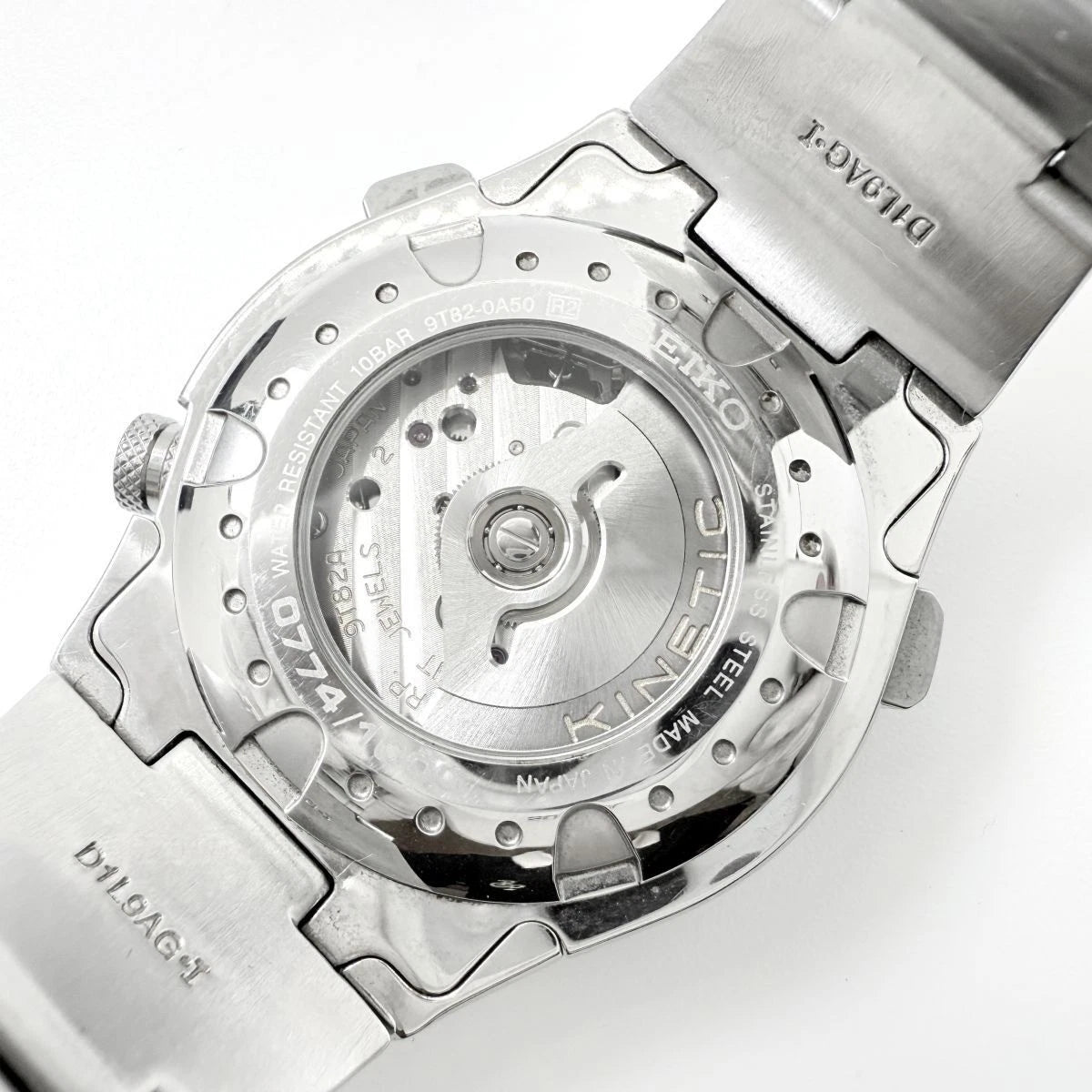 Seiko Sportura SLQ007 Kinetic Chronograph