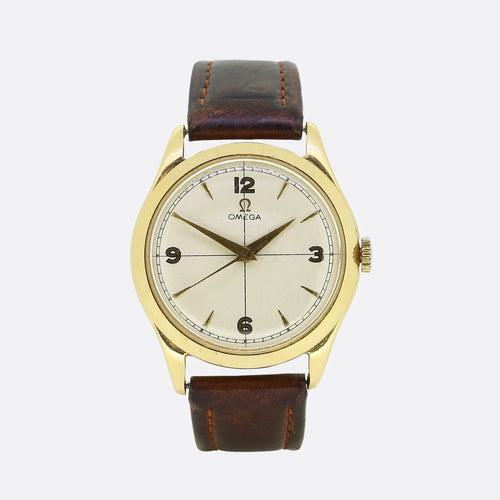 Omega Vintage Gold-Plated Manual Wind